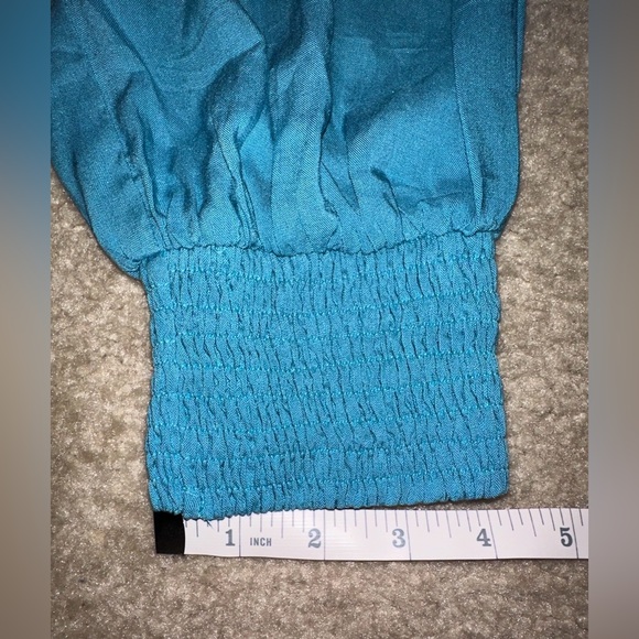 SKEMO basics Solids Babucha Pants, Harem, Aqua Size Medium - New With Tags ￼ - Picture 4 of 9